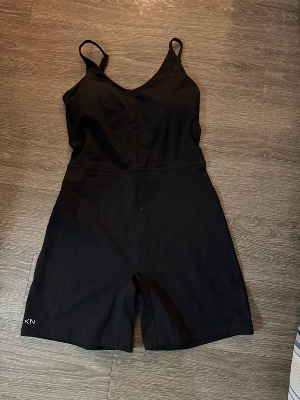 Klassy Network Black XL Top with White Interior Logo Print